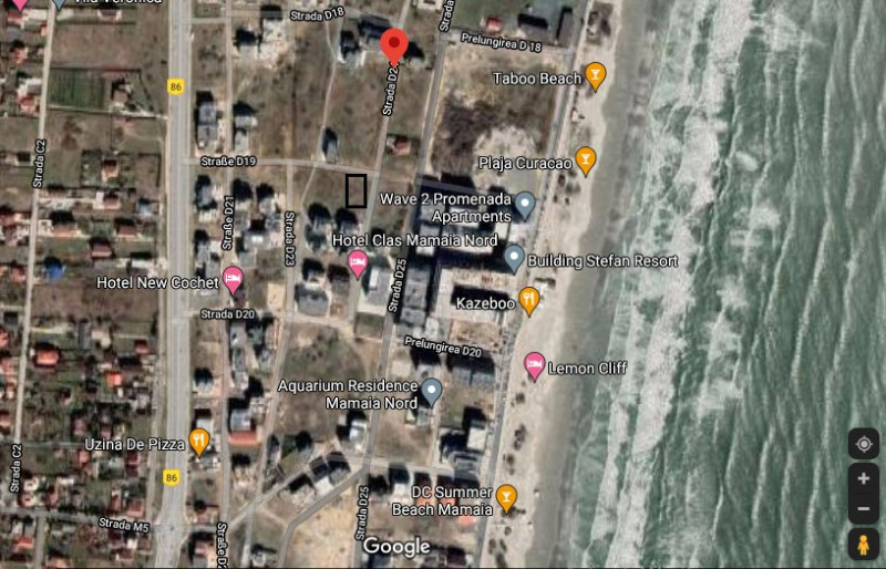 Teren 600 mp situat in Mamaia Nord, ideal investitie!