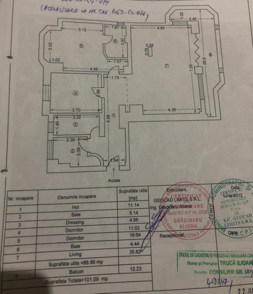 Trocadero - Apartament cu 4 camere transformat in 3, mobilat si utilat nou