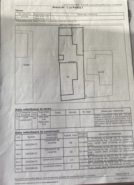 Dacia - Casa de închiriat compusă din 4 camere, mobilată și utilată