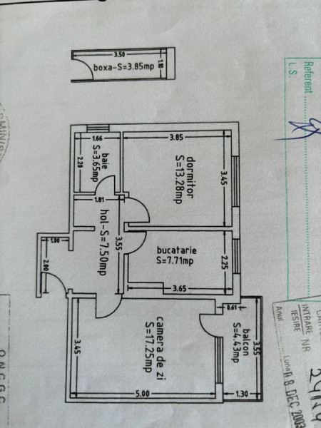 Tomis Nord/Tic Tac  - Apartament decomandat cu 2 camere, mobilat complet.