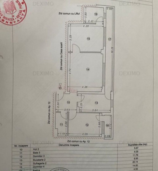 Tomis Plus - Apartament 3 camere confort 1, mobilat si utilat.