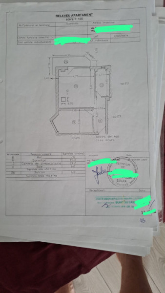 Tomis Plus - Apartament decomandat cu 2 camere, mobilat, utilat