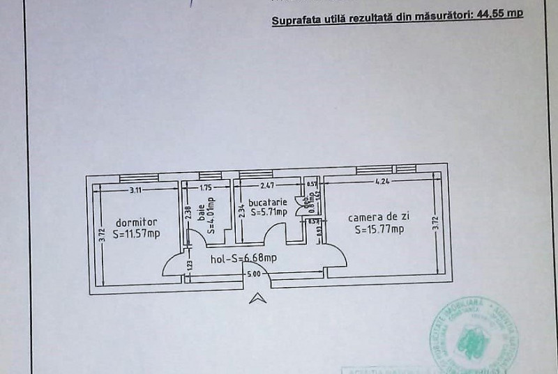 ULTRACENTRAL – STEFAN CEL MARE - 2 CAMERE DECOMANDAT, ETAJ 1!