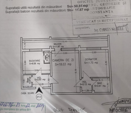  apartament 2 camere, Tomis 3 – mobilat și utilat complet