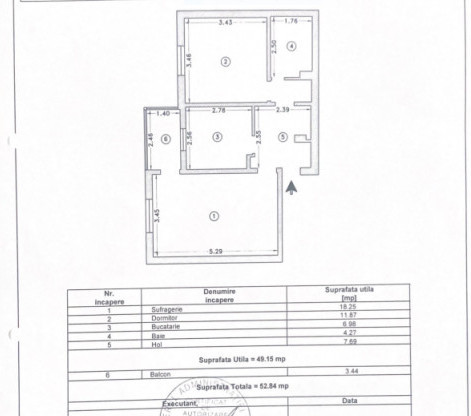 Apartament la 2 pasi de plaja in Faleza Nord