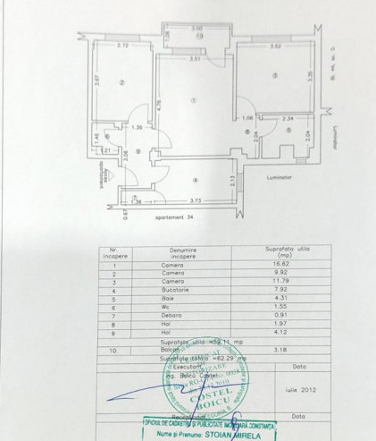 Soveja Eden -apartament 3 camere ideal investitie 