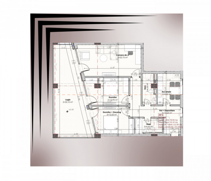 Tomis Nord - Perpetum III - Direct Dezvoltator - 3 camere decomandate, bloc nou.