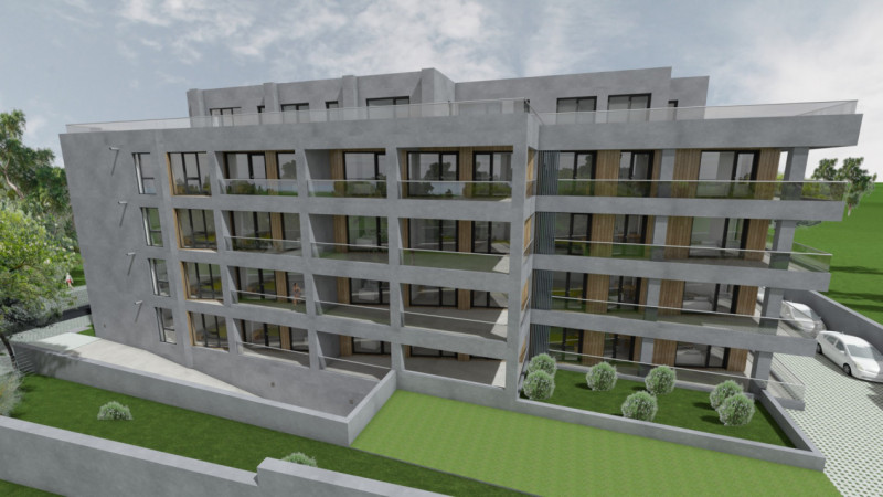 Tomis Nord/Carrefour -Perpetum Residence III-Apartament cu 2 camere,  bloc nou.