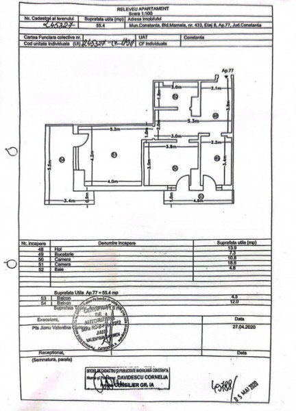 Statiunea Mamaia - Apartament cu 2 camere, vedere superba la lac.