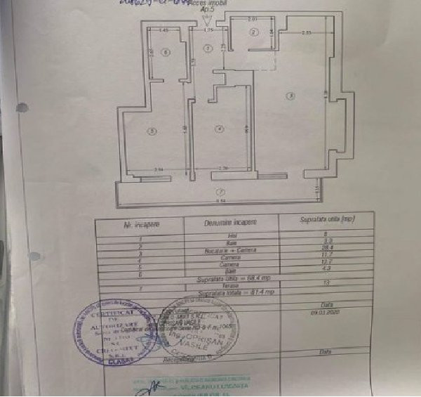 Gara - Apartament cu 3 camere in bloc nou