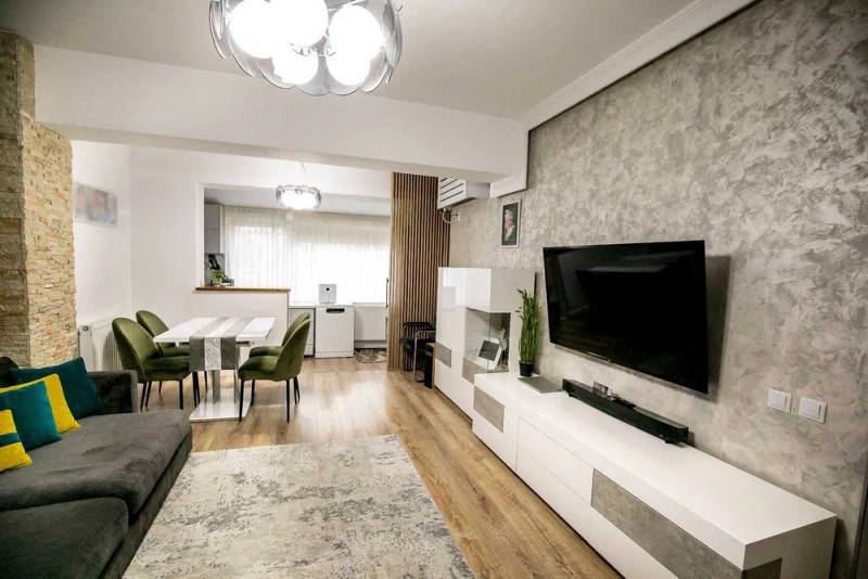 TOMIS PLUS - Apartament 3 camere mobilat si utilat nou