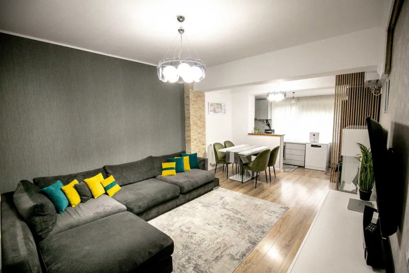 TOMIS PLUS - Apartament 3 camere mobilat si utilat nou